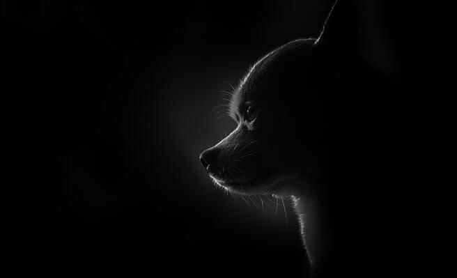 Pet portraits in black and white - Animals photo contest ...