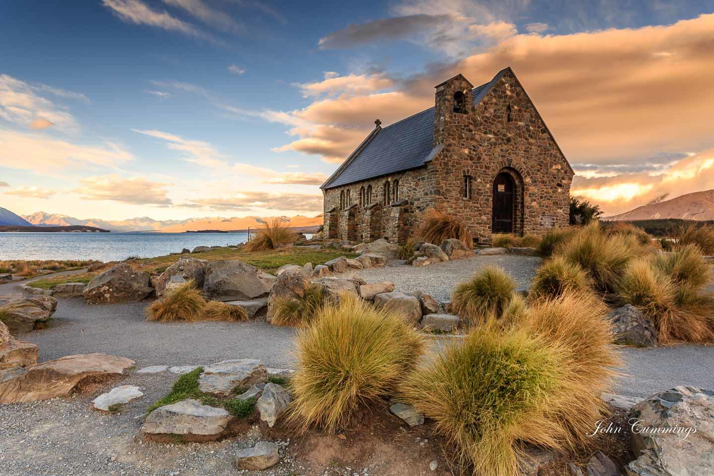 The Church of the Good Shepherd, Tekapo, New Zealand by John Cummings Photo...